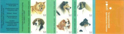 FINLANDA 2008, Fauna - Caini, serie neuzata, carnet, MNH foto