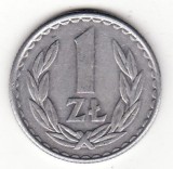 Polonia 1 zlot 1987, diam. 25 mm. - Y# 49.2, Europa