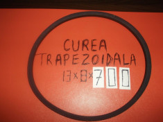 CUREA TRAPEZOIDALA 13X8X700 , MASINA ,UTILAJ, MOTOR,APARAT, BETONIERA foto