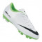 NIKE MERCURIAL VICTORY IV FG COPII alb/negru