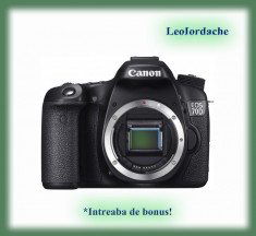 VAND CANON 70D - BODY - NOU - GARANTIE foto