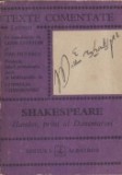 William Shakespeare - Hamlet, print al Danemarcei (Texte comentate)