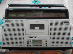 RADIO CASETOFON UNIVERSUM CTR 2391U , STEREO RECORDER , 4 BENZI . foto