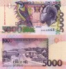 Sao Tome 5000 dobras 1996, UNC, 20 roni