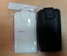 HUSA FLIP TOC SAMSUNG GALAXY S3 MINI I8190 *** 2 FOLII PROTECTIE CADOU **** foto