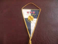 Fanion fotbal, al clubului V. T. I. Chomutov, de colectie !