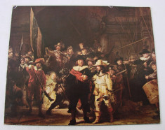 Reproducere &amp;#039;Rondul de noapte&amp;#039; de Rembrandt Harmensz Van Rijn (1606-1669) foto