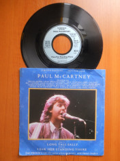 Raritate! Disc Vinyl 7&amp;quot; Paul McCartney - The Prince&amp;#039;s Trust 10th Anniversary Birthday Party,1987,Vinil Limited edition,A&amp;amp;amp;M Records,Germania foto