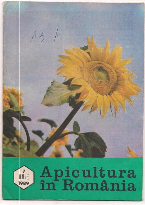 5A(000) revista-APICULTURA IN ROMANIA iulie 1989