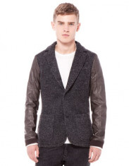 SACOU Blazer BERSHKA ORIGINAL 100% din Spania MODEL UNIC IN ROMANIA -S- foto