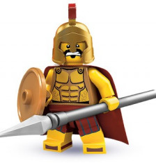 LEGO 8684-2 Minifigurina Seria 2 - Spartan Warrior (Razboinicul spartan) foto