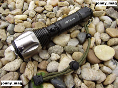 Lanterna POLICE 2000W cu ZOOM si Led CREE XPE-Q5 foto