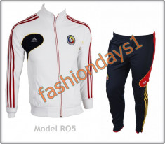 Trening ADIDAS - ROMANIA NATIONALA ROMANIEI - LIVRARE GRATUITA - Bluza si Pantaloni conici - Model NOU - CALITATE GARANTATA - Pret special -POZE REALE foto