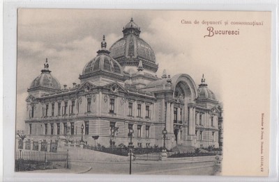B76603 Romania Bucuresti 1900 CEC foto