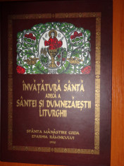 Invatatura sfanta adeca a santei si dumnezaiestii liturghii foto