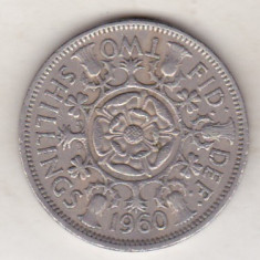 bnk mnd Marea Britanie Anglia 2 shillings 1960 vf