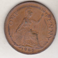 bnk mnd Marea Britanie Anglia 1 penny 1966