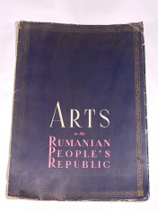 ARTS IN THE RUMANIAN PEOPLE,S REPUBLIC- ALBUM DE ARTA- 1952 foto