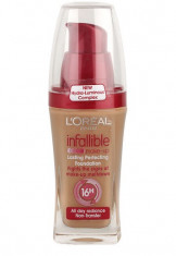 Fond de ten original Loreal Infailible / L`Oreal Infaillible Nuanta 300 Amber / Ambre foto