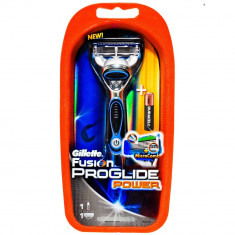 gillette fusion proglide power aparat de ras cu vibratii baterie inclusa nou original foto