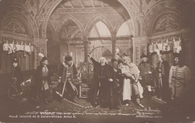 B76745 Romania Teatru Theater Barbu Delavrancea Viforul foto