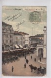 B76707 Romania Bucuresti Piata teatrului 1908 Animatie mare