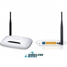 Router wireless N TP-LINK TL-WR740N 150Mbps, antena 5dBi, 4+1 porturi foto