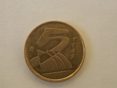 5 PESETAS 1998 SPANIA foto