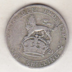 bnk mnd Anglia Marea Britanie 1 shilling 1921 , argint