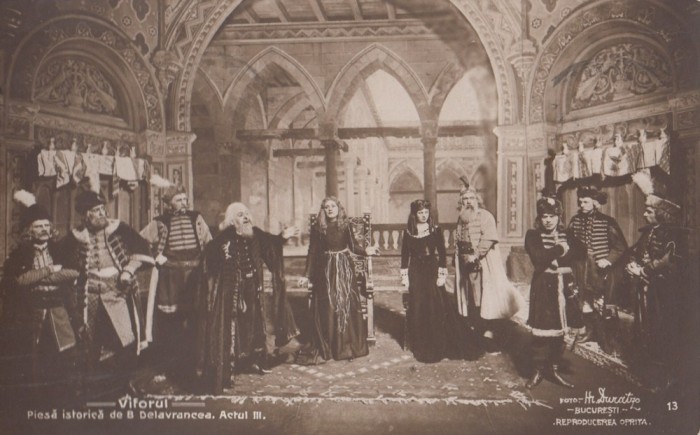 B76740 Romania Teatru Theater Barbu Delavrancea Viforul