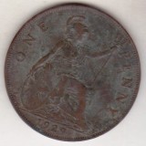 Bnk mnd Marea Britanie Anglia 1 penny 1929, Europa