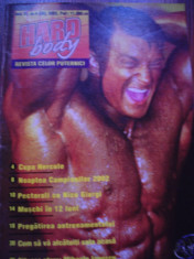 REVISTA HARD BODY - NR 36 CULTURISM FITNESS - BODYBUILDING ANTRENAMENT NUTRITIE EXERCITII DIETA foto