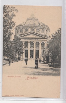 B76690 Romani Bucuresti Ateneul 1900 foto