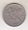 Bnk mnd Marea Britanie Anglia 6 pence 1964, Europa