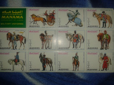 Manama bloc MNH foto