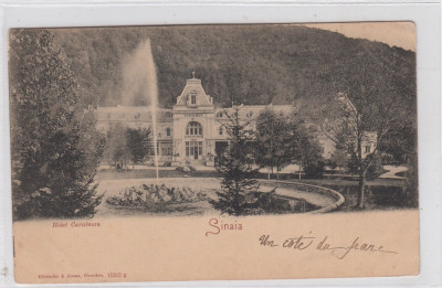 B76620 Romania Sinaia Hotel Caraiman 1900 foto