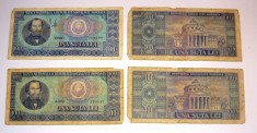 Bancnota 100 lei 1966 - circulata - foto cu caracter orientativ - multe bucati disponibile - 2+1 gratis pt produse la pret fix - RBK4237 foto