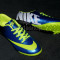 Adidasi Nike Mercurial VICTORY IV Model Fotbal Pret De Top!!! Diverse Culori!! albastru/verde