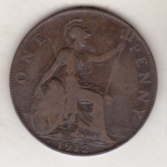 bnk mnd Marea Britanie Anglia 1 penny 1912 H