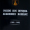 Pagini din istoria Academiei Romane [1866 - 1948]