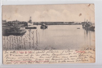 B76618 Romania Constanta 1900 Portul foto