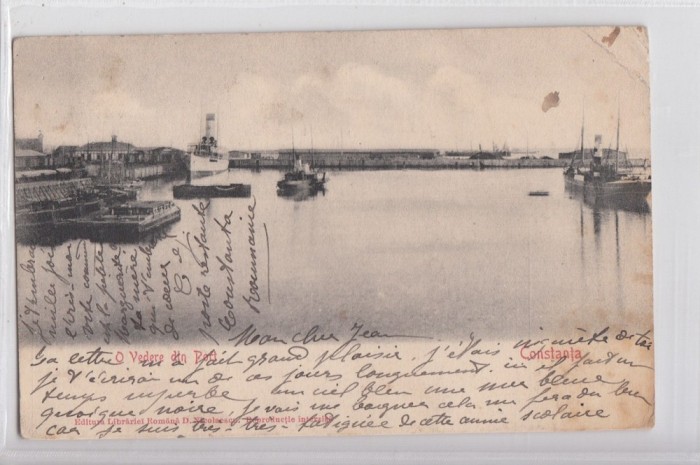 B76618 Romania Constanta 1900 Portul