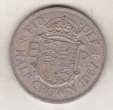 Bnk mnd Marea Britanie Anglia half crown 1959, Europa