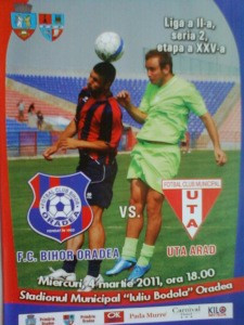 FC Bihor-UTA (4 martie 2011) foto