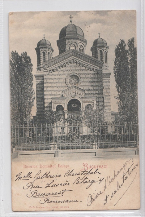 B76669 Romania Bucuresti Biserica Domnita Balasa