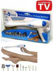 APARAT PENTRU PEDICHIURA VAZUT LA TV - PEDI PISTOL - ! PRODUS ORIGINAL ! foto