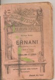 (C4733) ERNANI DE VICTOR HUGO, DRAMA IN 5 ACTE, EDITURA LIBRARIEI LEON ALCALY, TRADUCERE DE HARALAMB G. LECCA