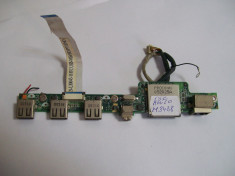 modul port usb fireware card reader si lan retea fujitsu siemens m3438 m3438g 35-3P7100-C0 foto