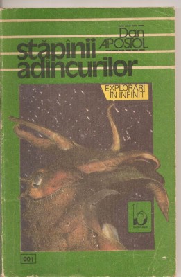 (C4709) STAPANII ADANCURILOR (STAPINII ADINCURILOR) DE DAN APOSTOL foto