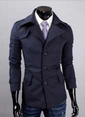 TRENCH/PALTON SUBTIRE CASUAL NAVY foto